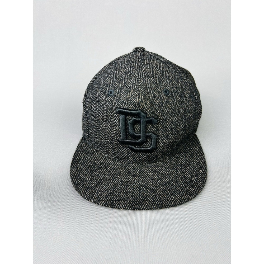 Diamond Supply Skateboarding Wool‎ Herringbone Strapback Hat Adjustable Cap